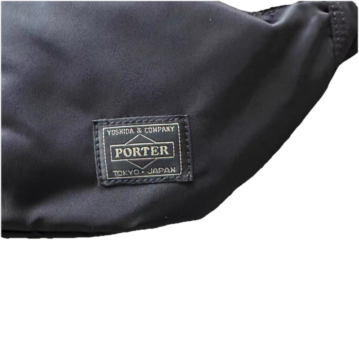 Brand New Head Porter Yoshida Co 1st Gen Black Waist Sling Bag Fanny Packs Japan