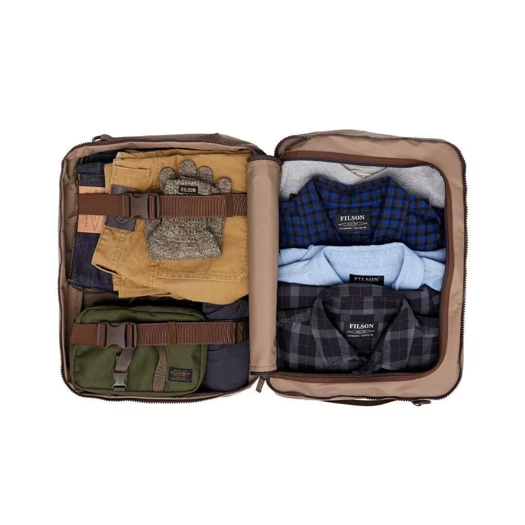 Filson Ripstop Nylon Pullman 20115932 Field Tan Duffle Briefcase Backpack CC