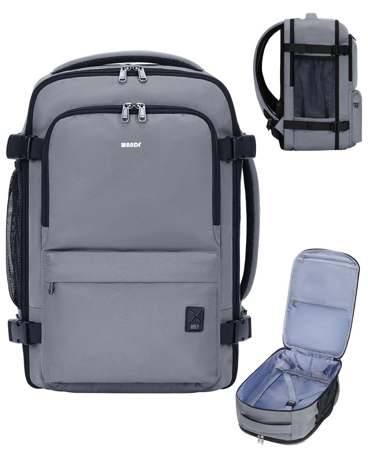 Personal Item Travel Bag, Small Travel Backpack 17x10x9 for United Airlines, …