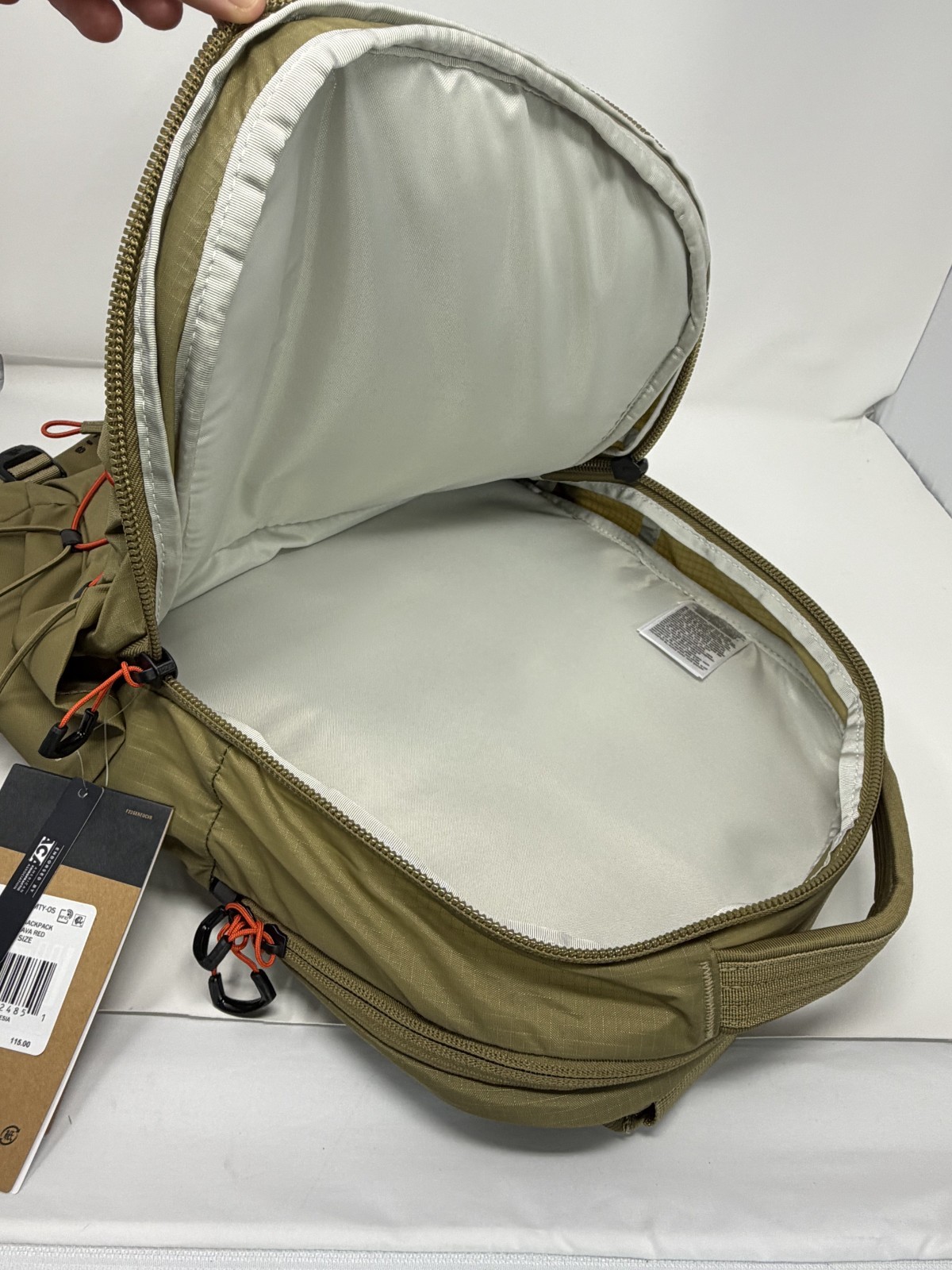 The North Face Borealis Backpack Cedar/Lava Red NF0A52SEMTY – NEW + FAST SHIP