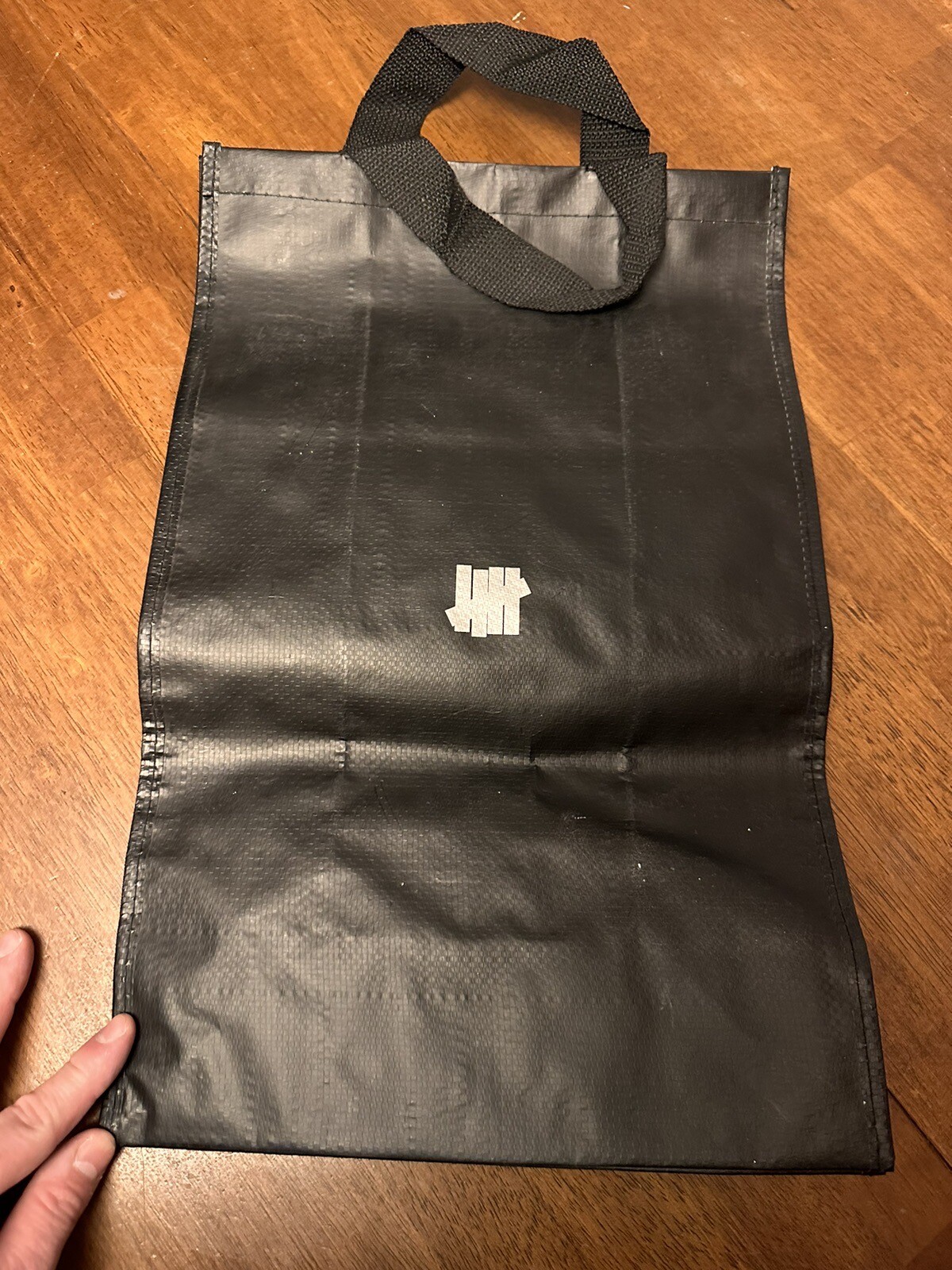 100% AUTHENTIC UNDEFEATED Black Nylon Tote RARE
