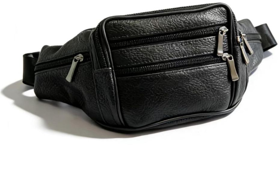 Rinonera Para Hombre Bolso La Cintura Carteras De Fanny Packs Bag Color Negro US