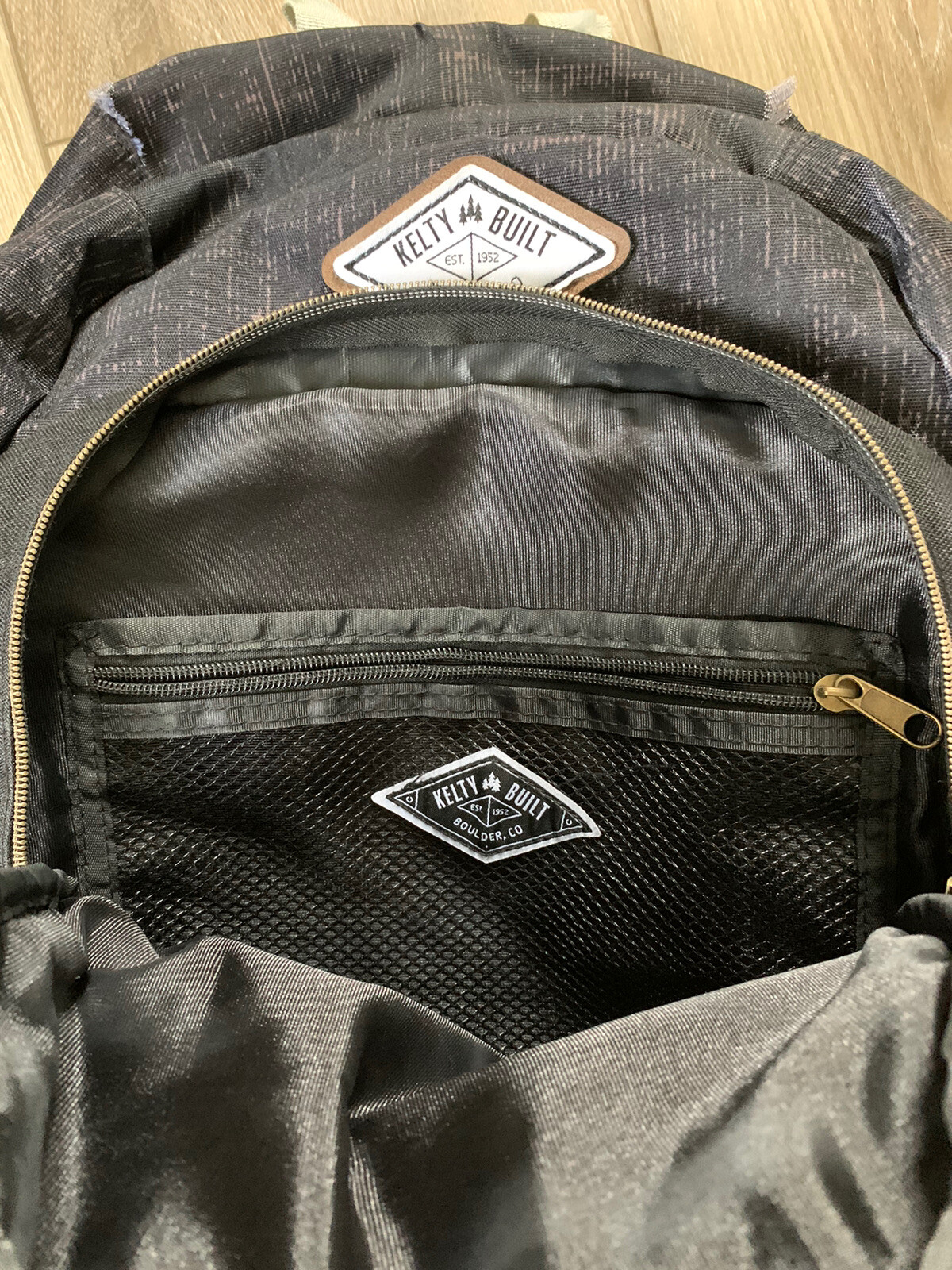 Kelly Built Black Heather Backpack