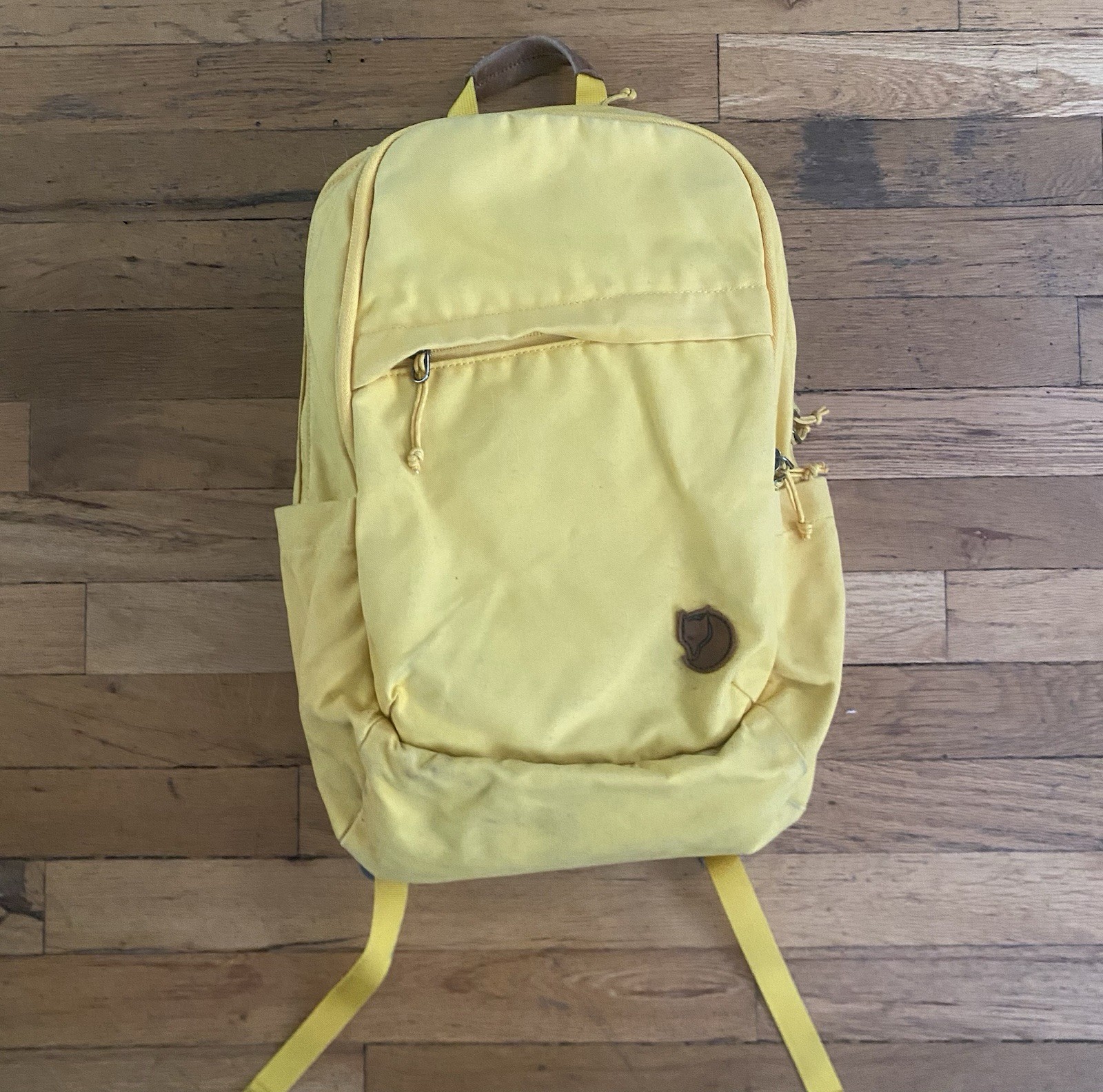 Fjallraven Raven Backpack 20L Yellow Ochre Color