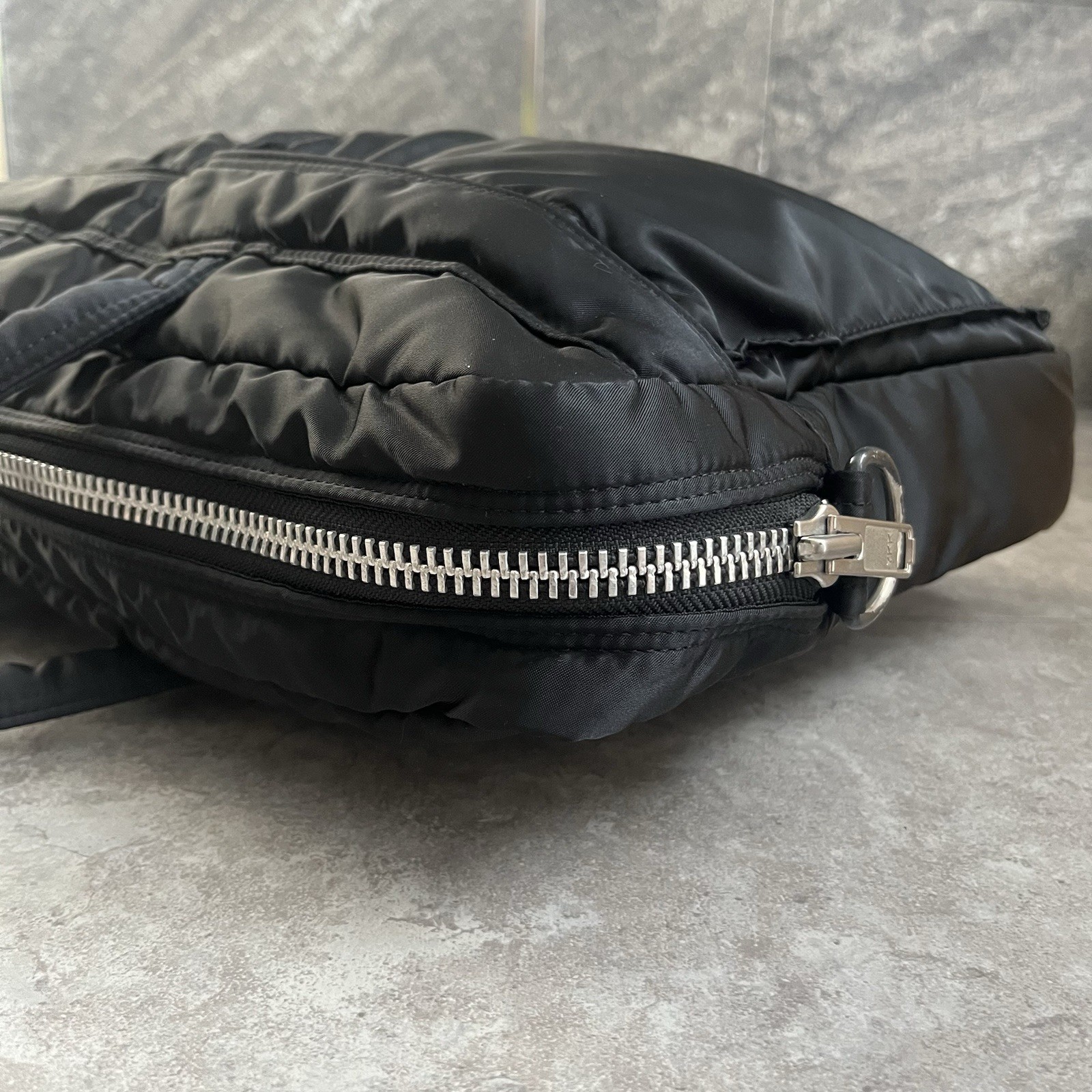 Porter Yoshida tanker briefcase helmet bag black bag nylon made in japan A4