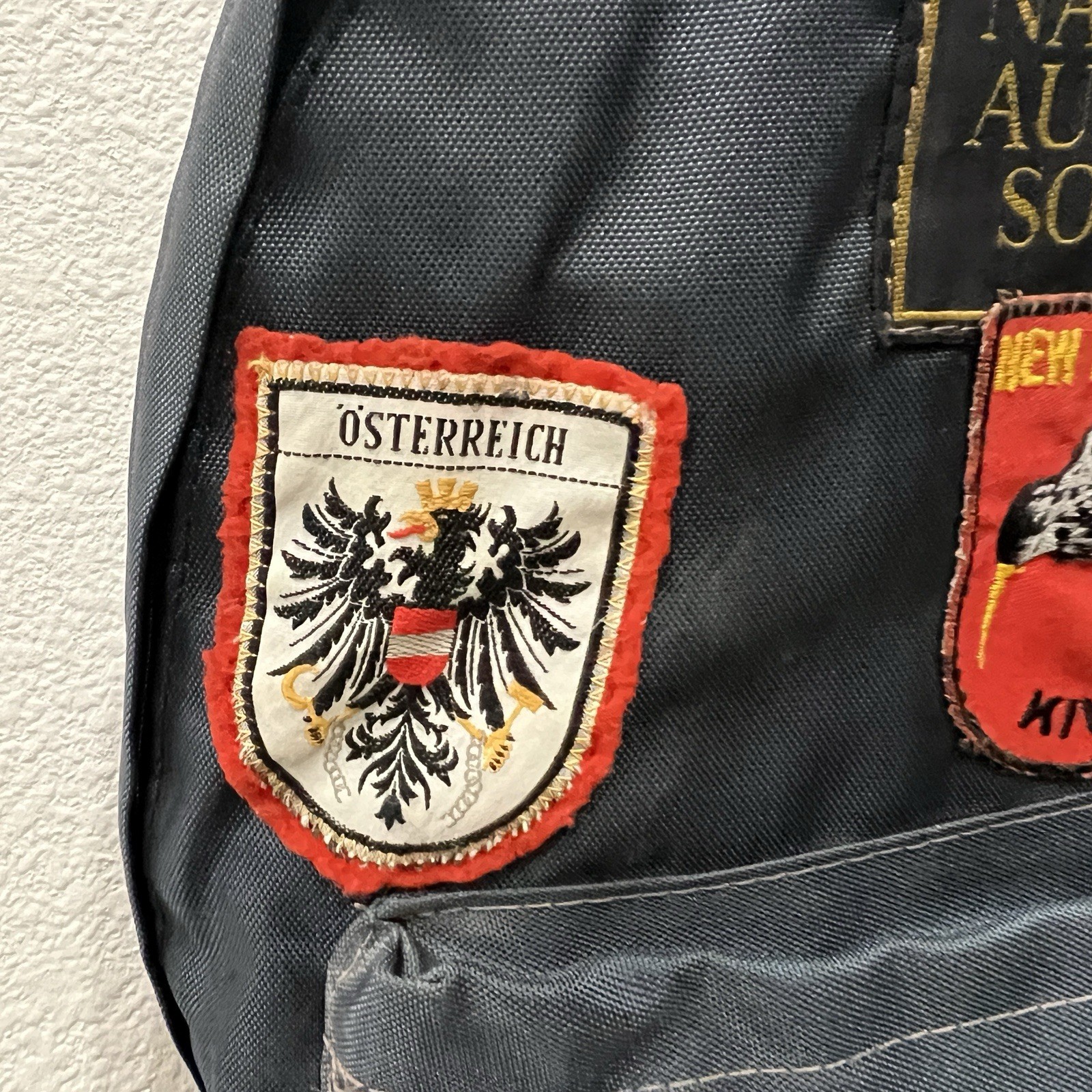 Vintage Audubon Late 80s – 90s Backpack Patch Travel World Outdoor Hiking Bag