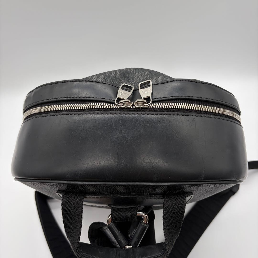LOUIS VUITTON LV SHW Josh Backpack N41473 Damier Graphite Black
