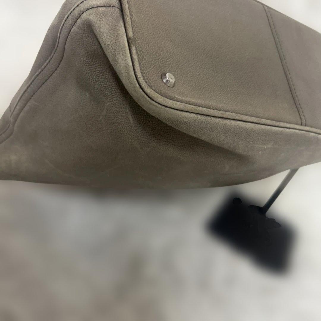 Porter Link Tote Bag Cowhide, cotton blend canvas