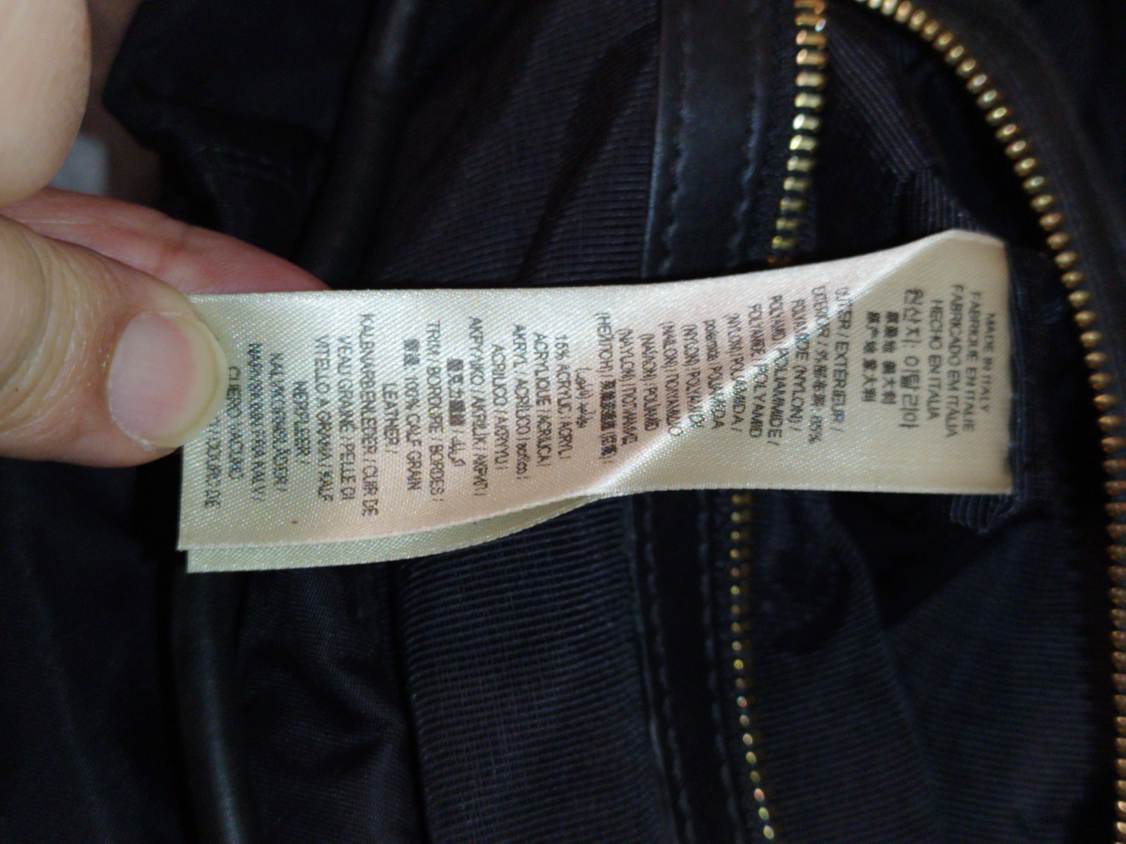 Burberry Nylon Rucksack, good condition