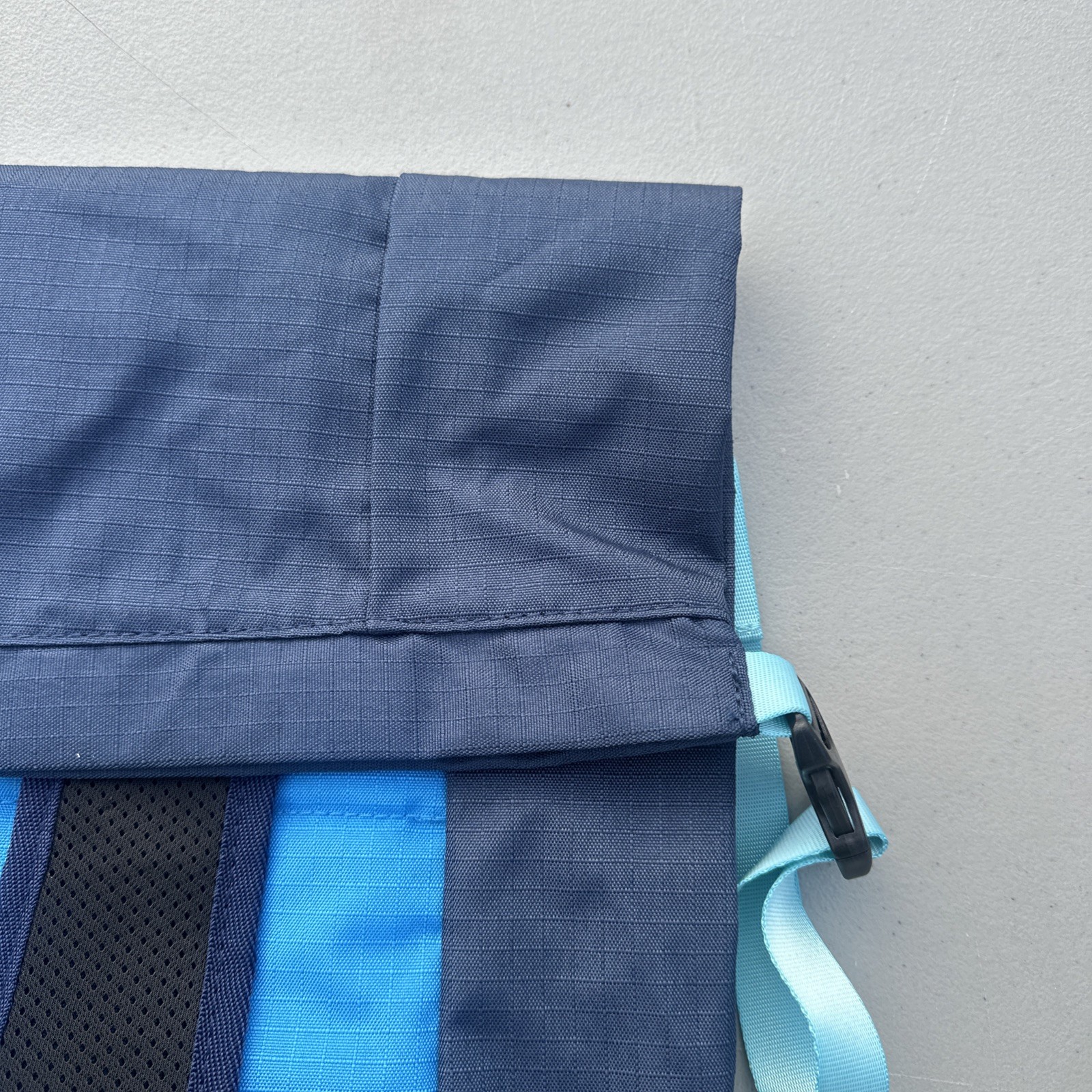 Hoka One Ocean Mist Blue Backpack Shoe Bag EUC No Tags Looks Unused