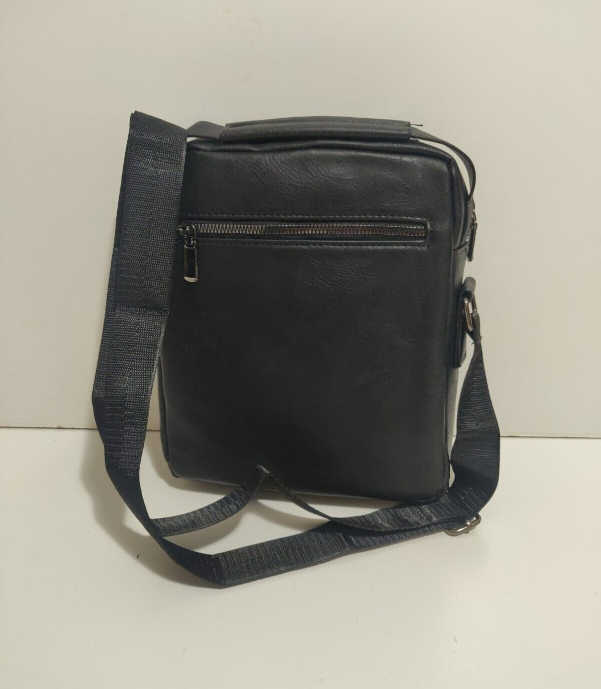 Genuine Leather Men’s Shoulder Bag Handcrafted in the Holy Land