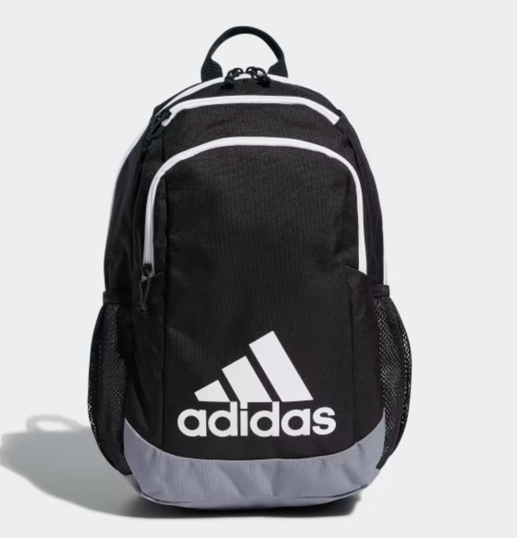 NEW Adidas Young BTS Creator Backpack Brasilia Student Hustle Sport Black Gray