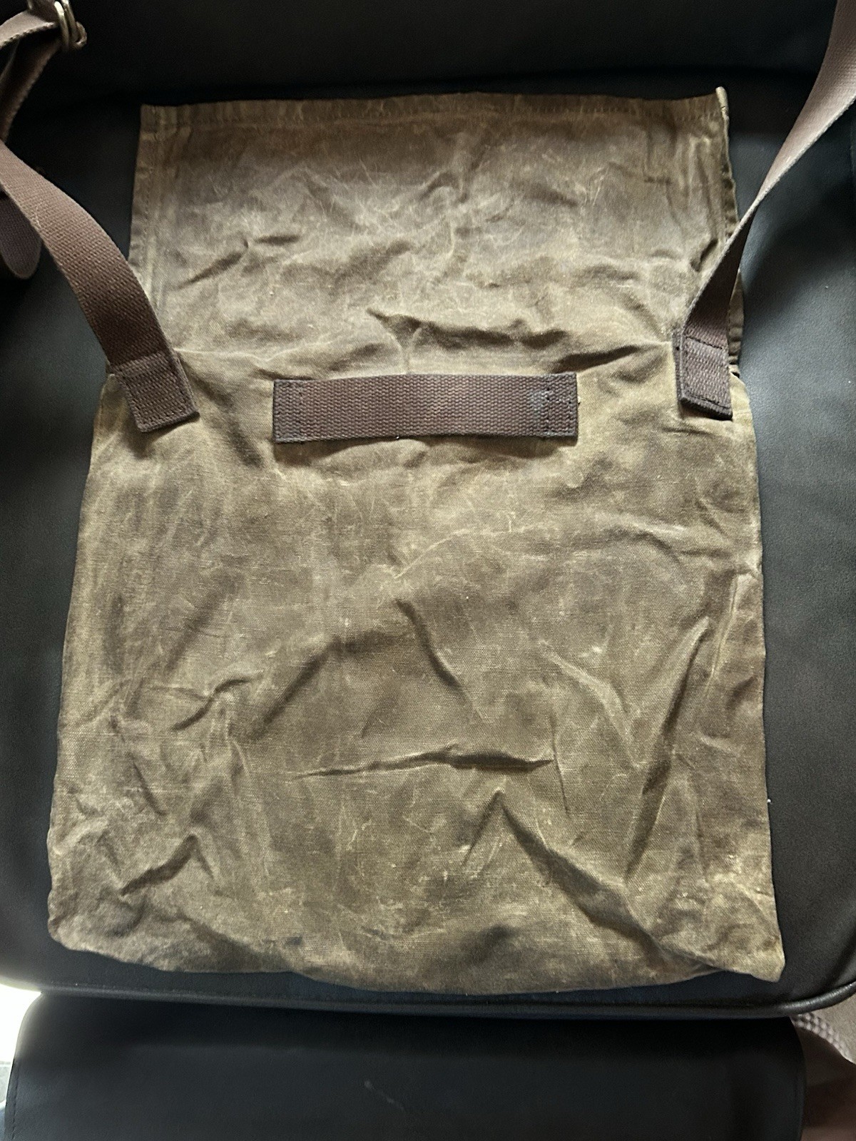 Vintage Filson Tin Cloth Field Bag Un Stamped