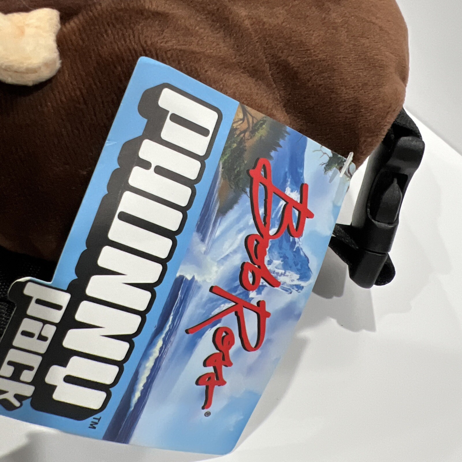Kidrobot Bob Ross With Squirrel Phunny Plush Fanny Pack Hip Bag New Tags 2020