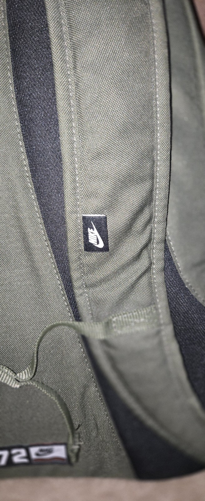 Men’s NIKE 72 BACKPACK ARMY GREEN WITH NIKE LOGO