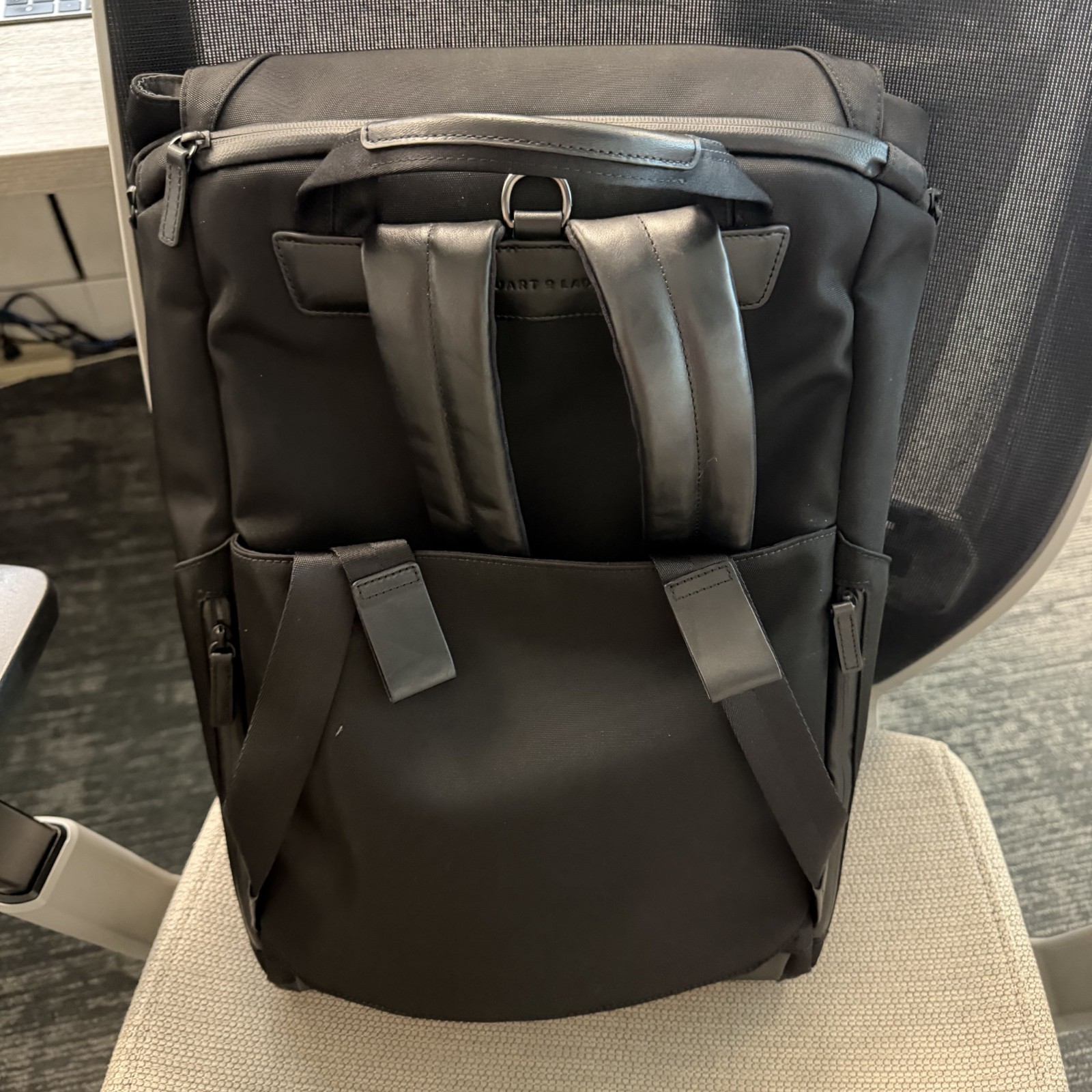 Stuart & Lau Capstone Backpack v1 2024 Black Luxury Work Travel EDC