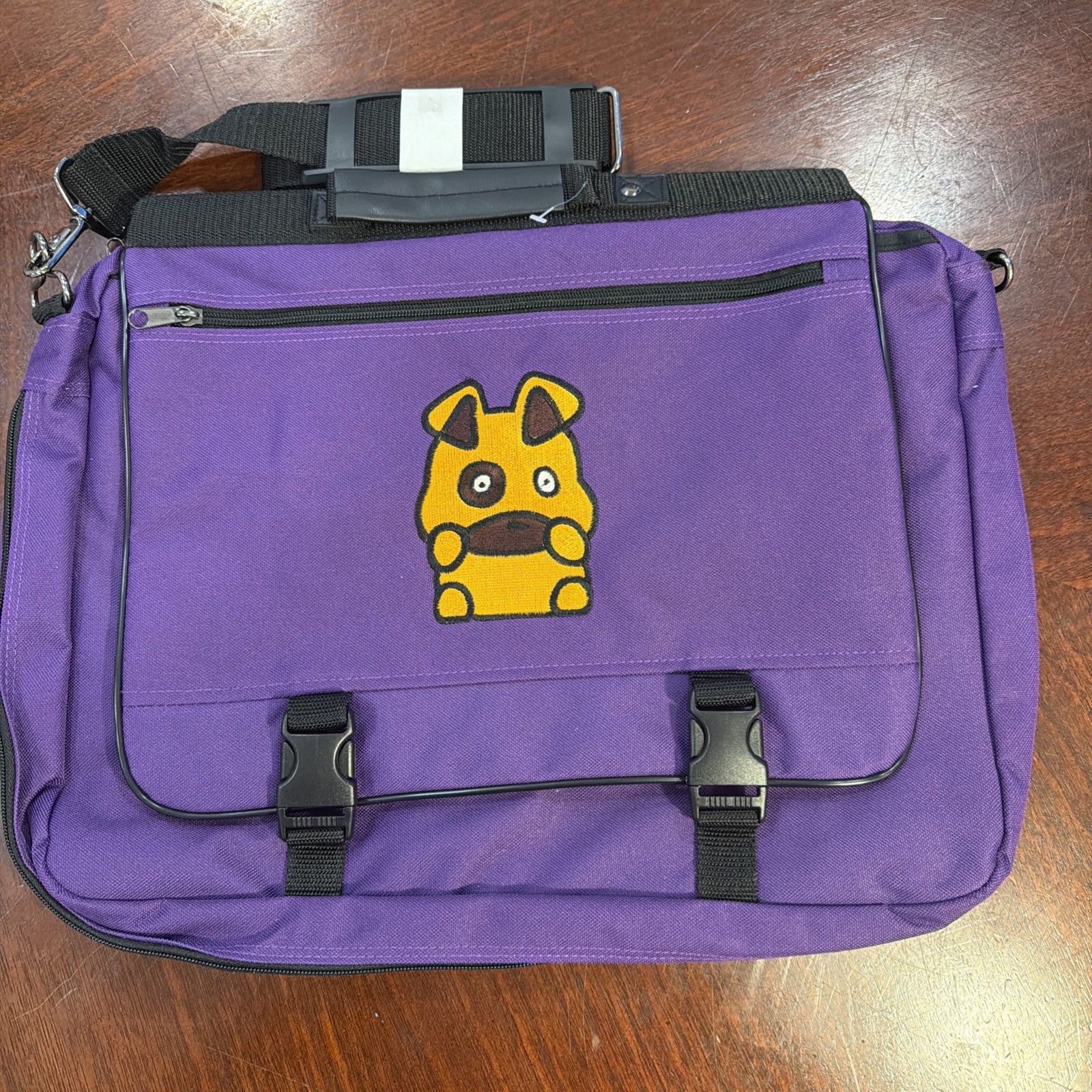 Travel Crossbody Laptop School Bag Purple – See Description