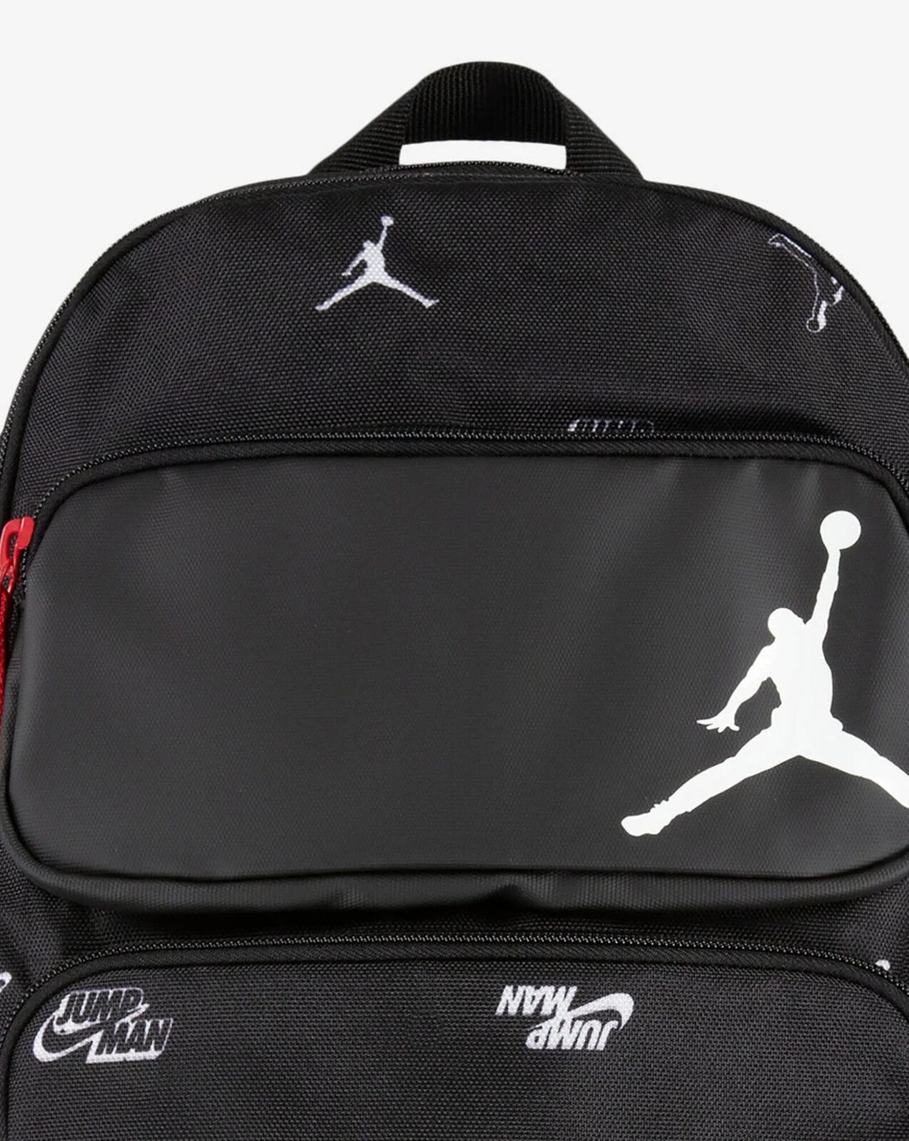 Nike Jordan Essentials Backpack Laptop School Bag Black/Gym Red