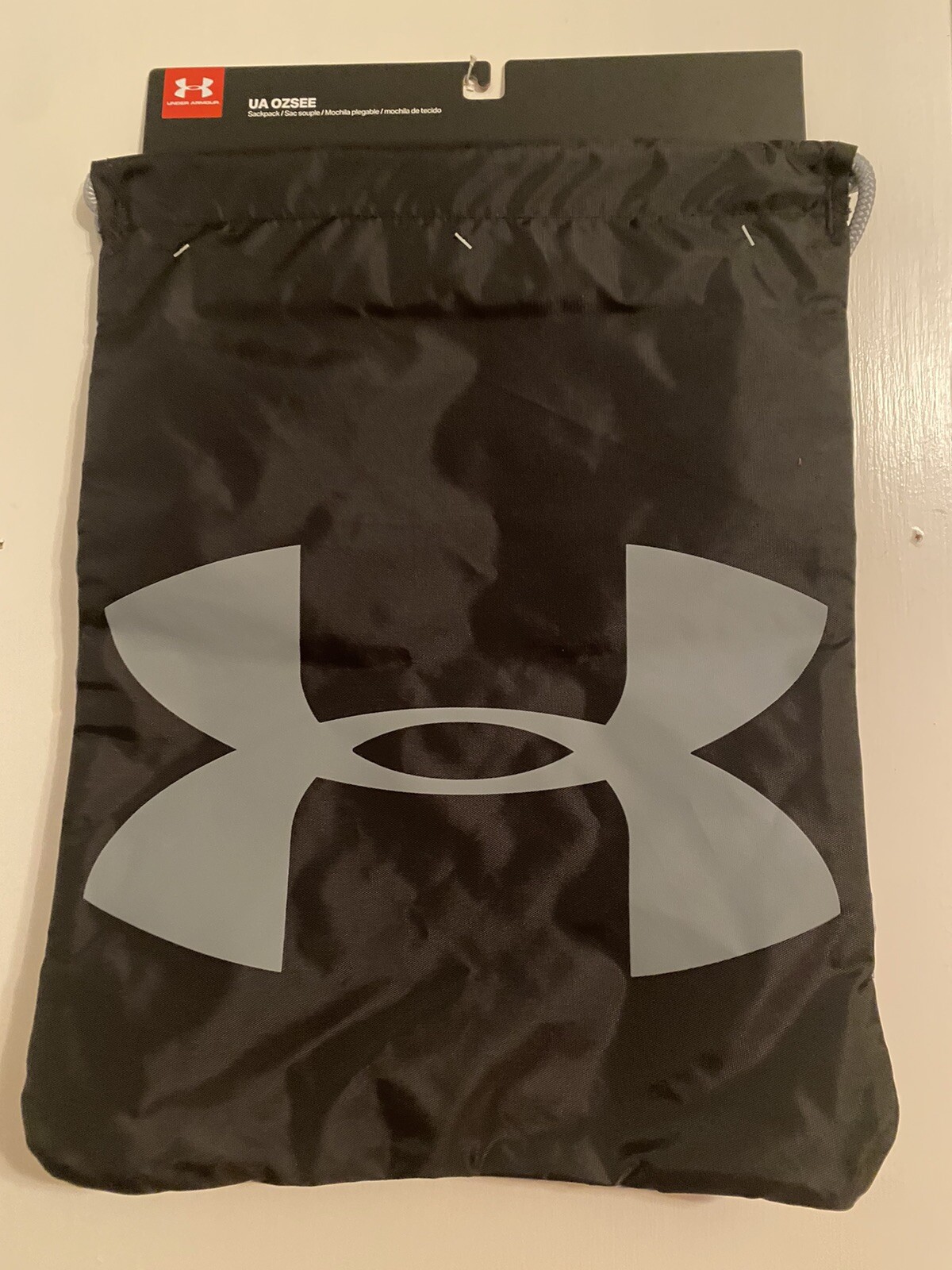 Under Armour Ozsee Drawstring Sackpack Backpack, Gym Bag,1240539 NEW
