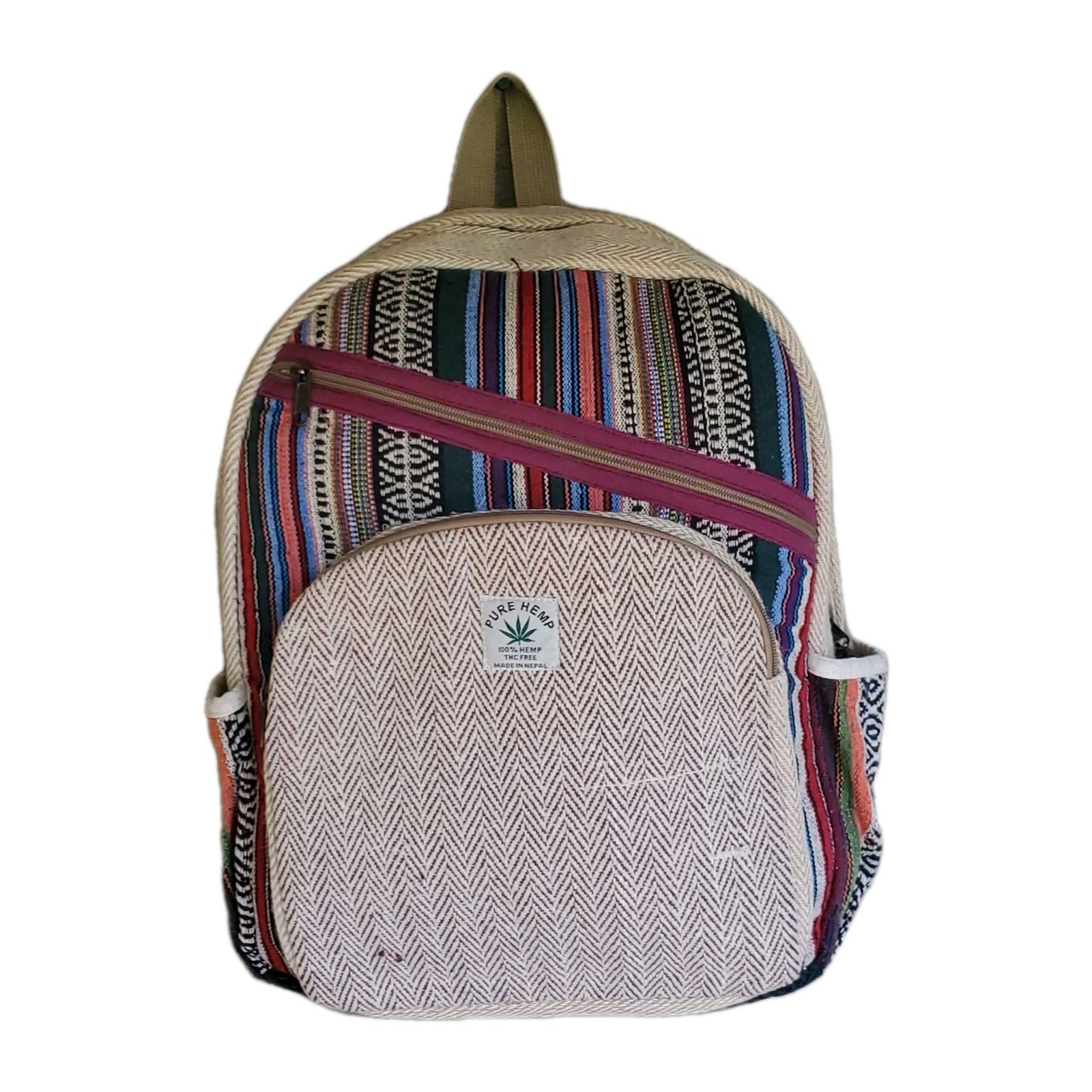 Large Pure Hemp Backpack