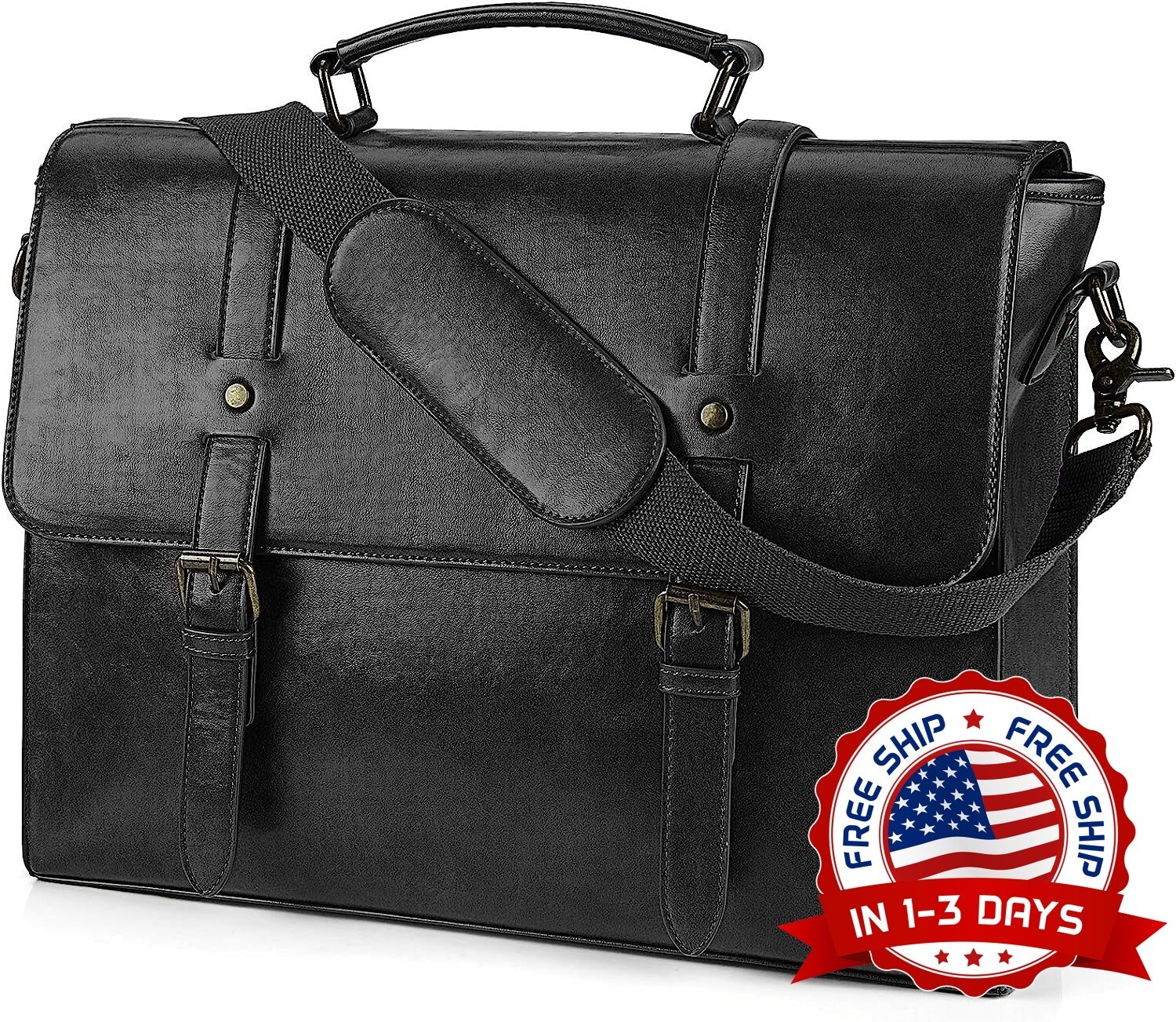 Portafolios De Hombre Carpetas Portafolio Mujer Para Maletines Laptop 15.6In NEW