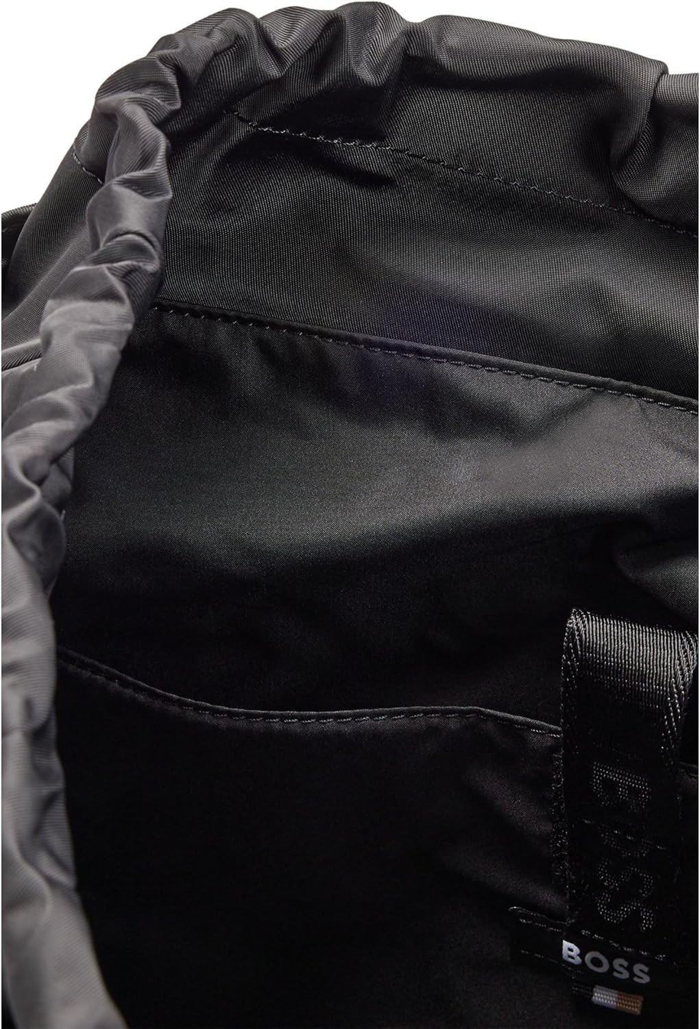 Hugo Boss SELECTED BY SHOHEI OHTANI Multi-Pocket Men’s Black Flap Backpack NWT