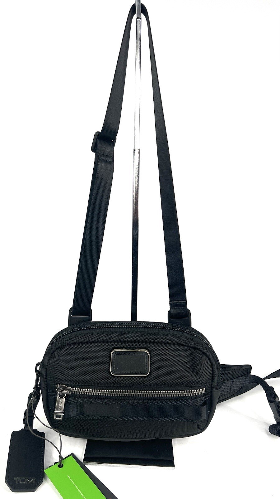 TUMI Recruit 3-In-1 Chest Pack, Waist Pack, Sling, Black Ballistic Nylon