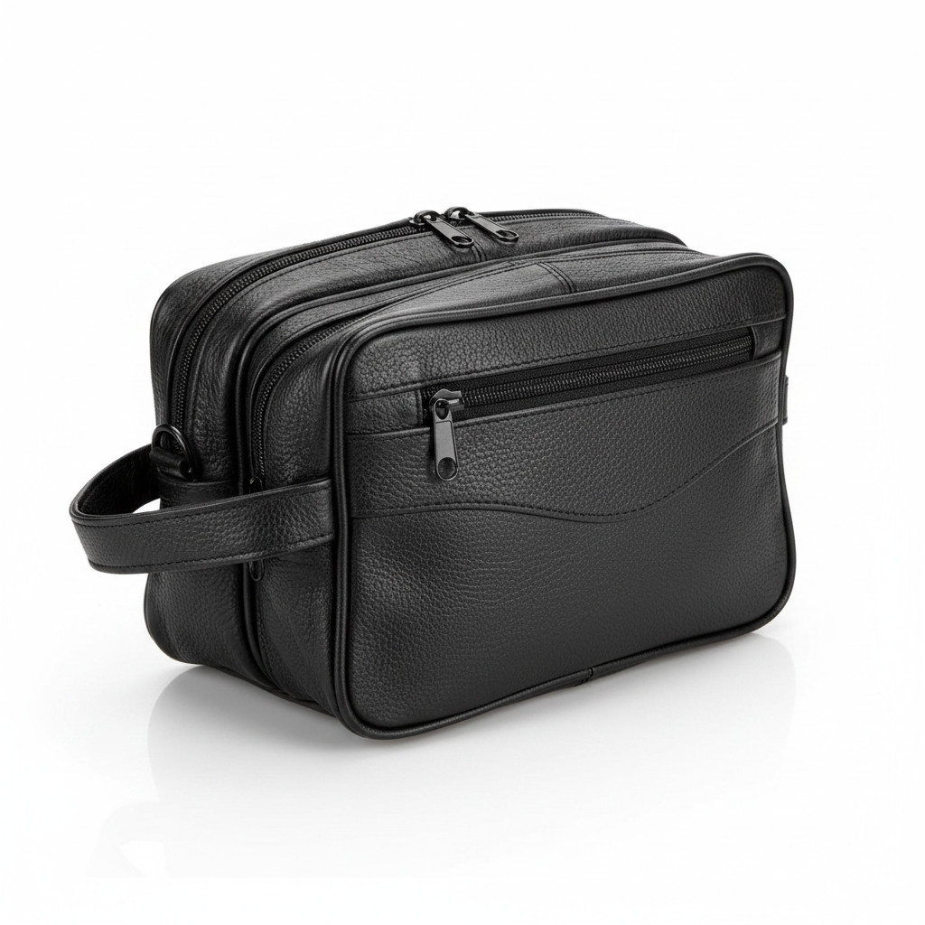 Multi-Use Leather Handbag 10 x 7 inch