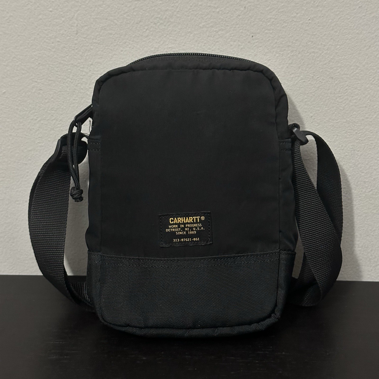 Carhartt WIP Military Shoulder Bag Black OSFA