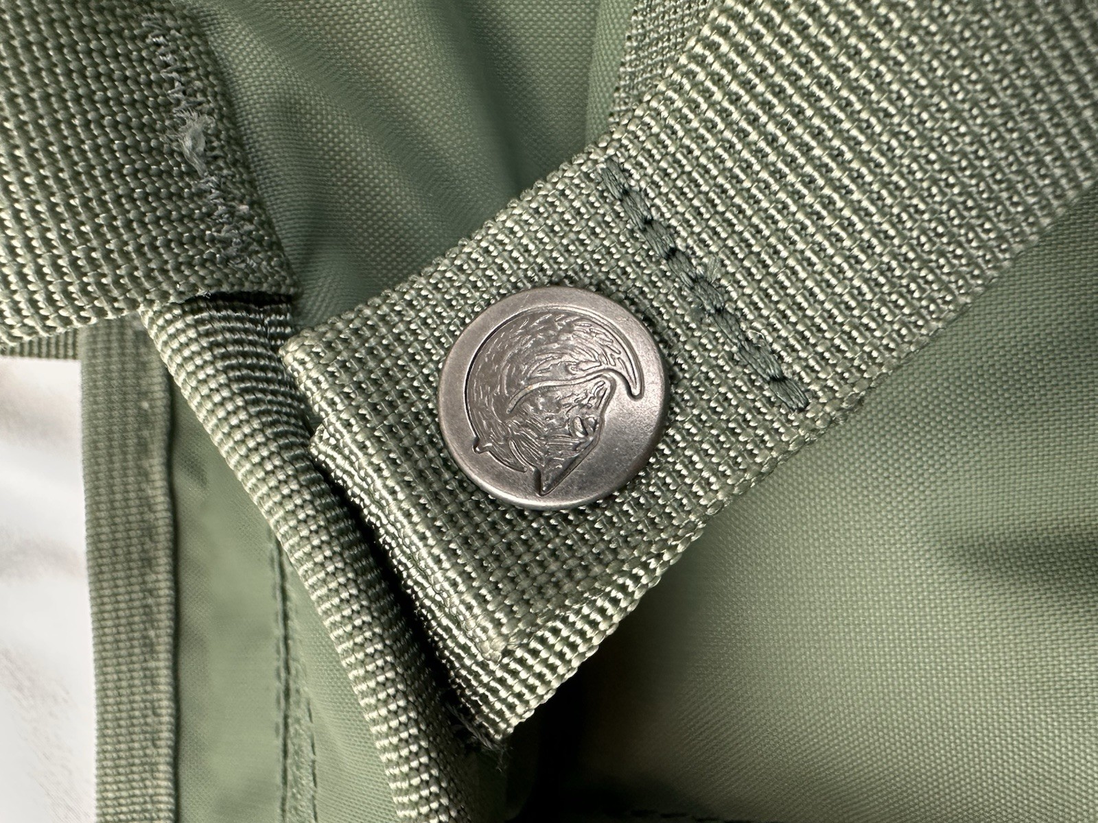 Fjallraven High Coast Tote Pack Backpack Sack Bag Green Nice Pre-Owned