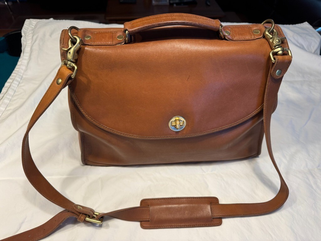 Green Fields attaché bag briefcase