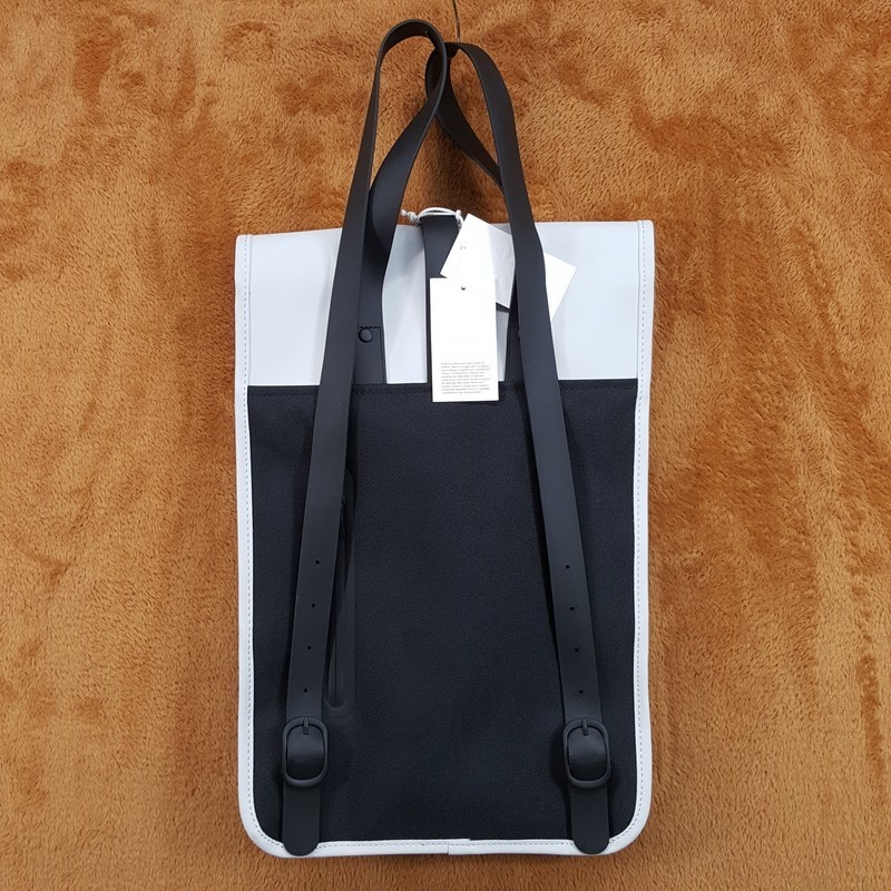 RAINS Backpack W3 Mini Light Grey Ash Waterproof Bag Minimalist Unisex