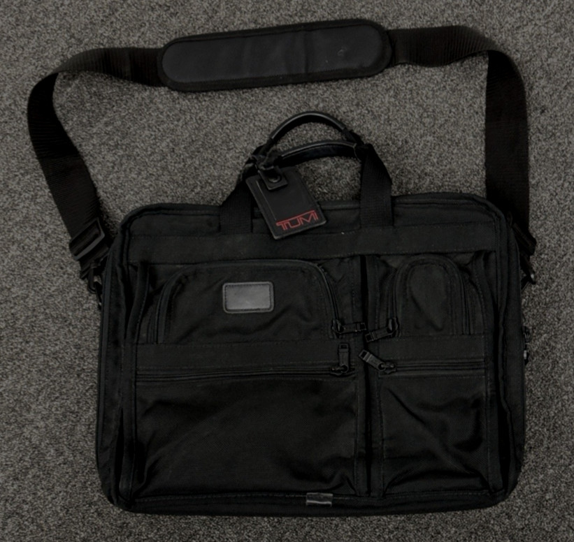 Tumi Alpha 13 inch high Laptop Briefcase – Black
