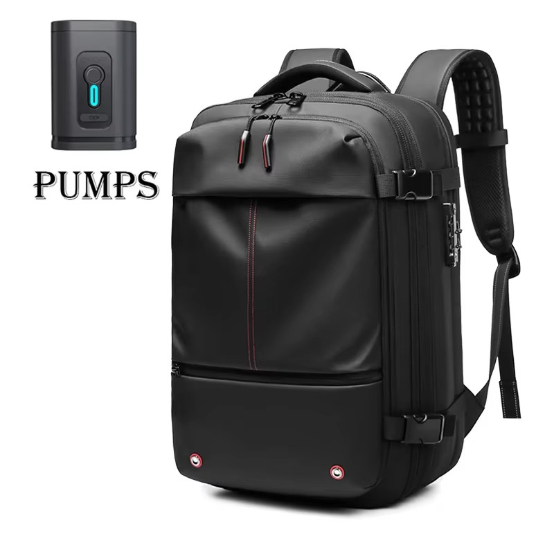 Men’s 17″ Travel Laptop Backpack – Large Capacity for School, Hiking & Business