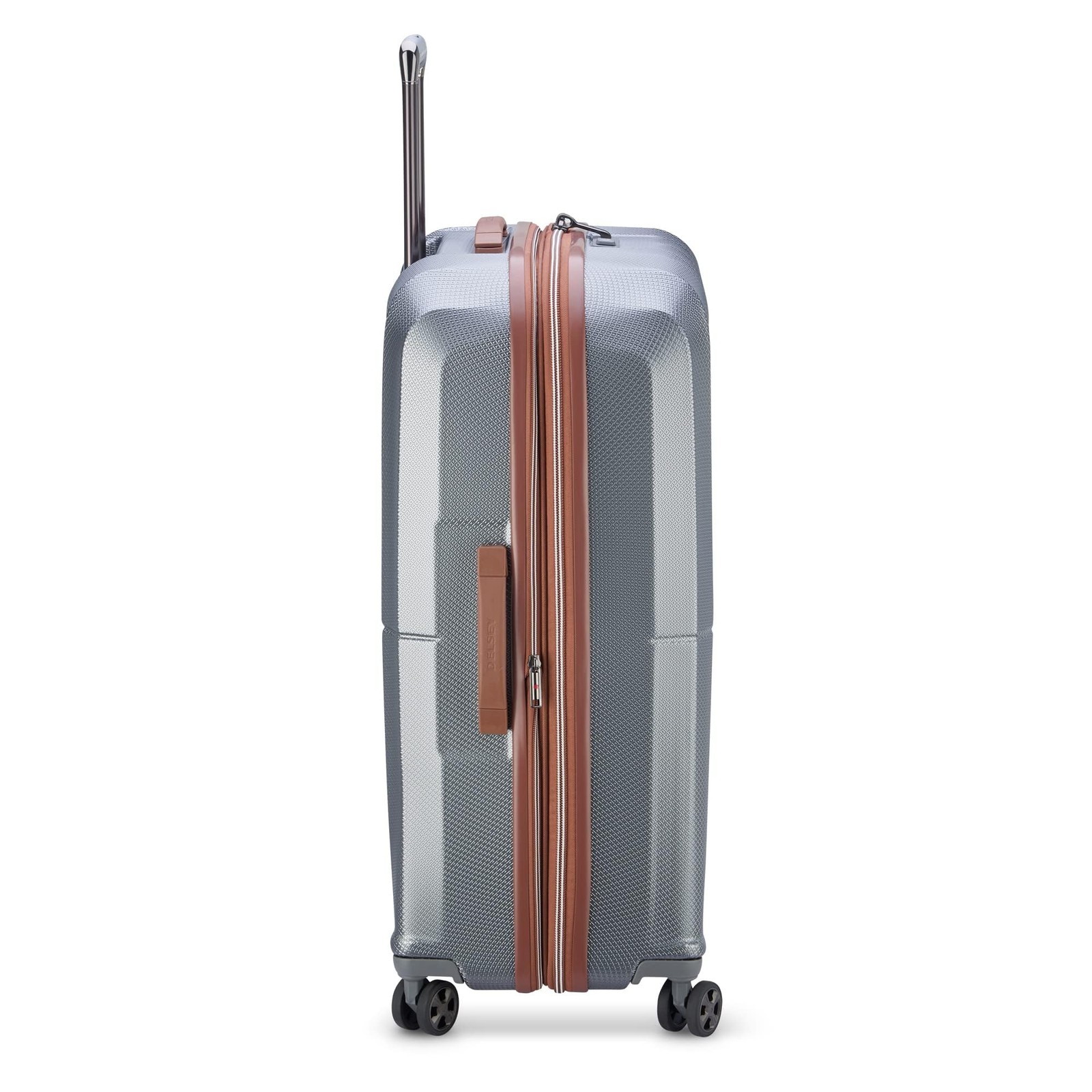Delsey Paris Carrousel 28″ Expandable Carry-On Spinner ( Platinum)U8