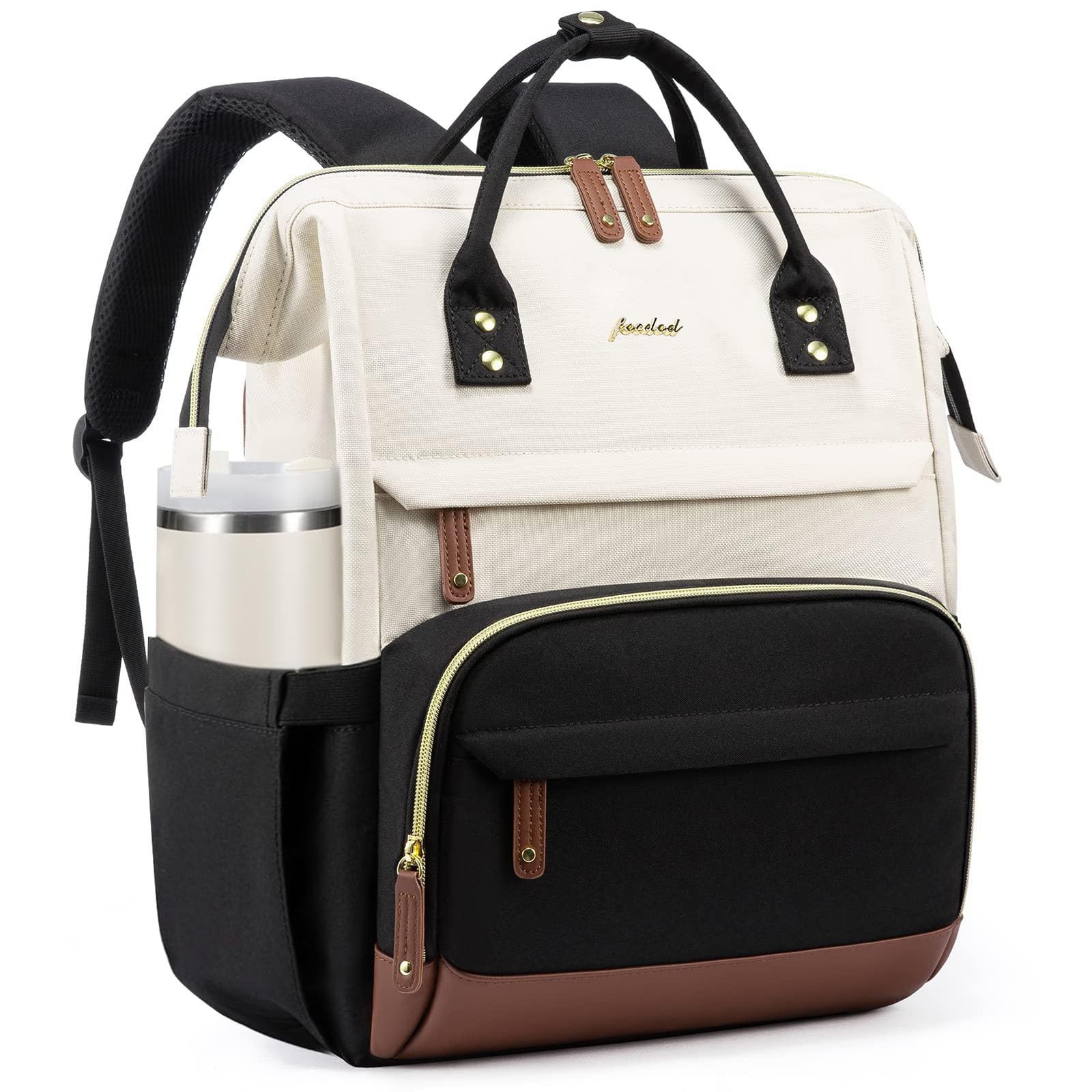 Focdod Backpack for Women Work Bags: 15.6 inch Laptop Backpack Purse Backpack