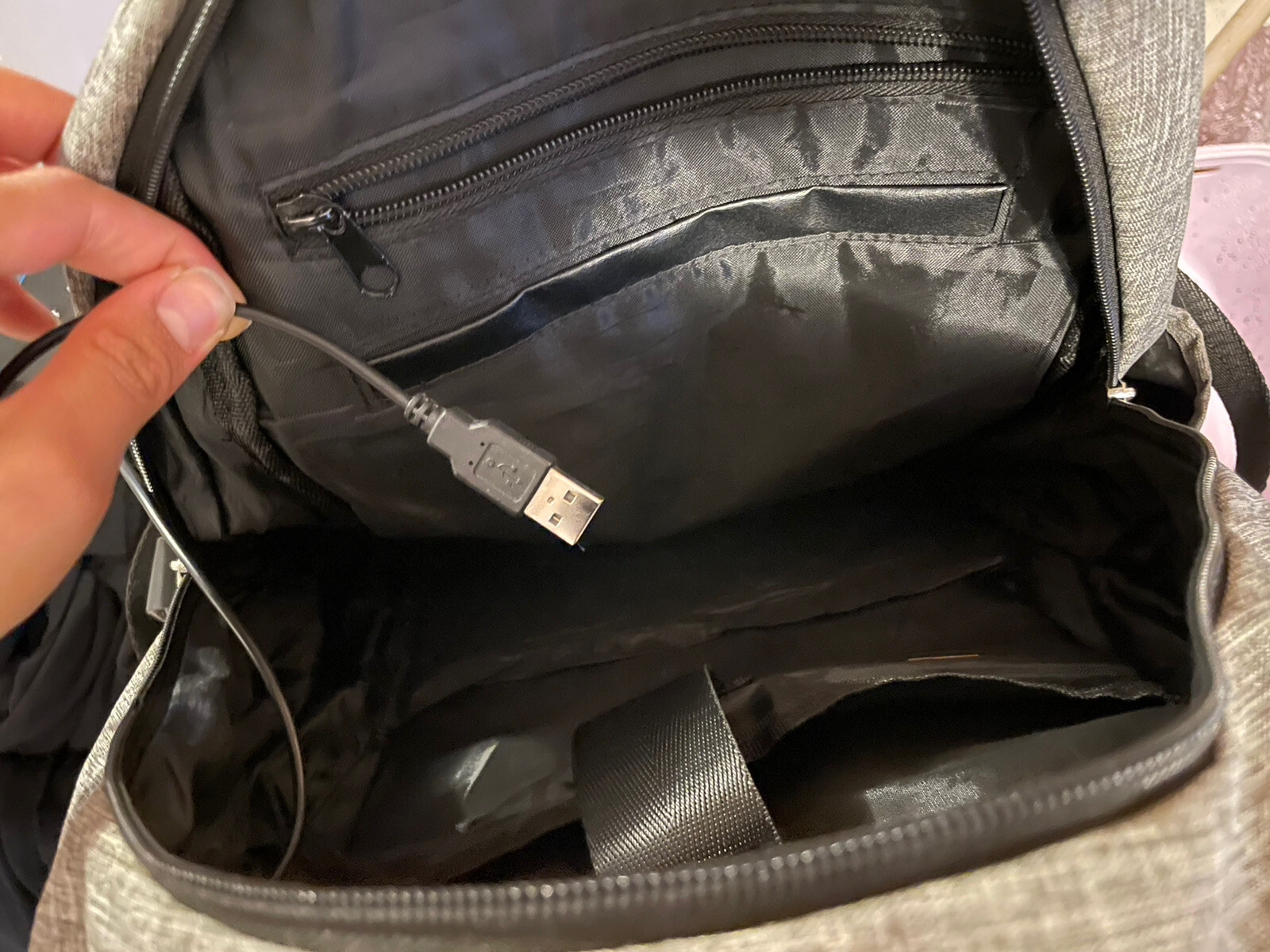 Mancro Laptop Backpack Anti-Theft Business College School | NEW Missing Lock