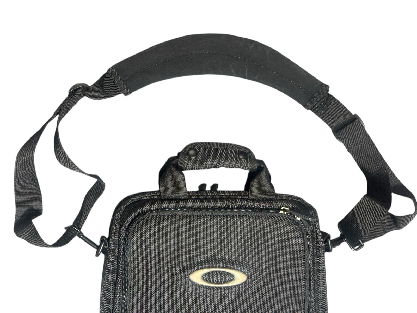 Oakley Software Computer Laptop Crossbody Messenger Bag Hard Cover Vintage Y2K
