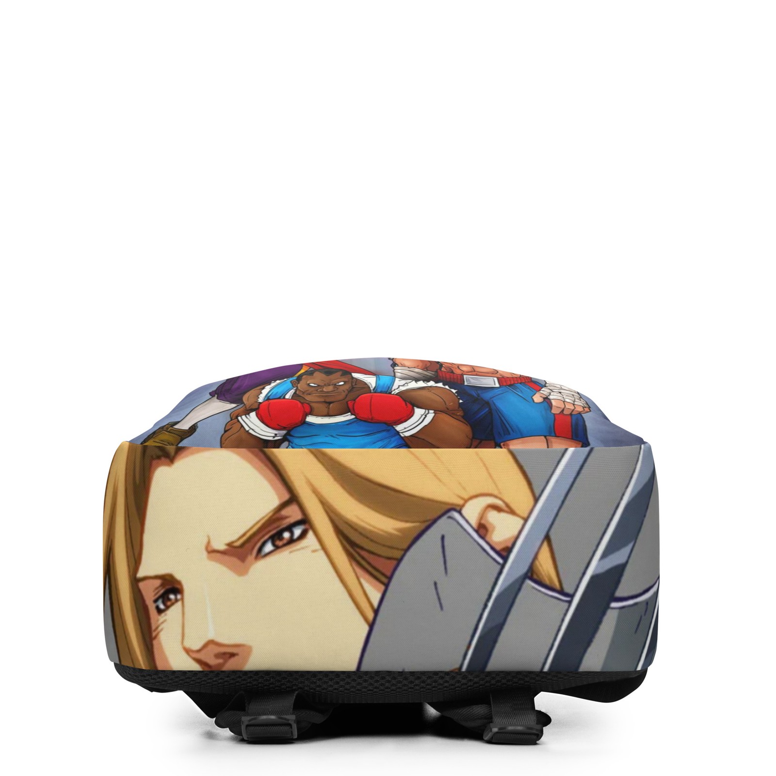 Four Heavenly Kings Street Fighter Backpack, Minimalist Backpack For Gamers