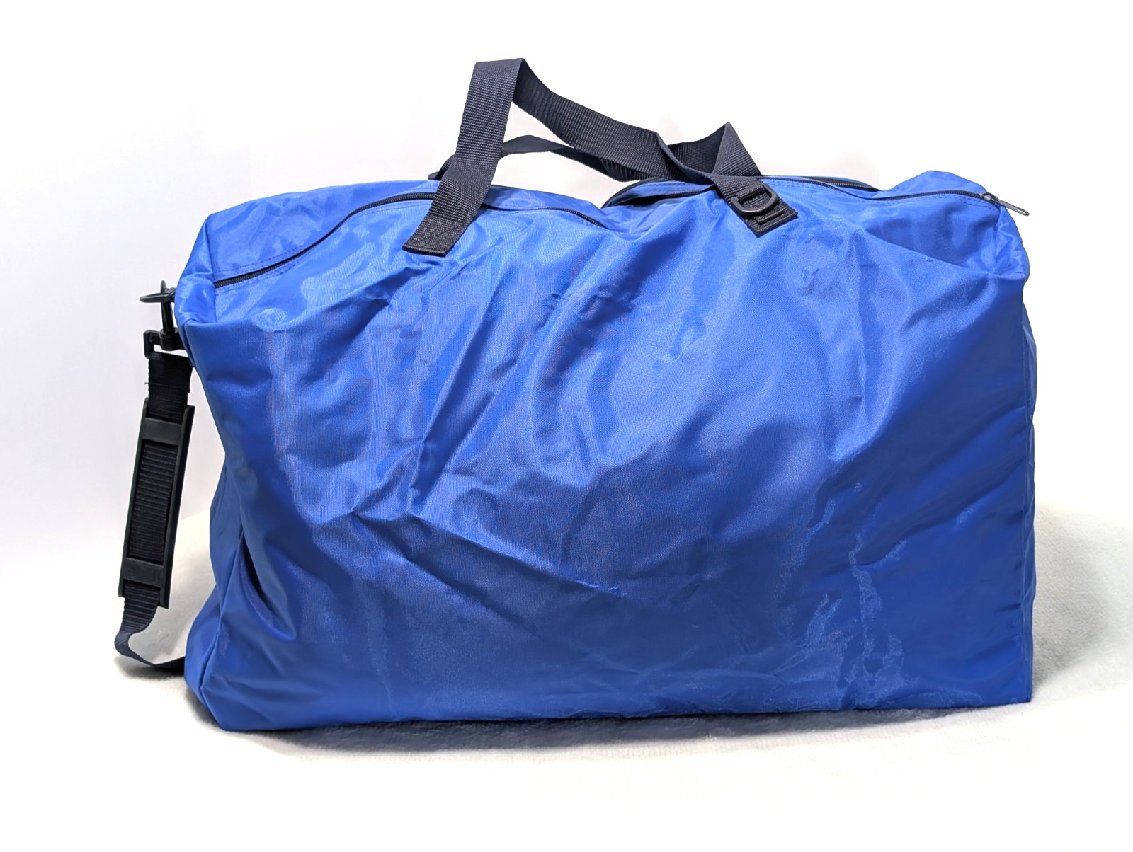 Vintage Polo Sport Large Travel Duffle Bag Royal Blue