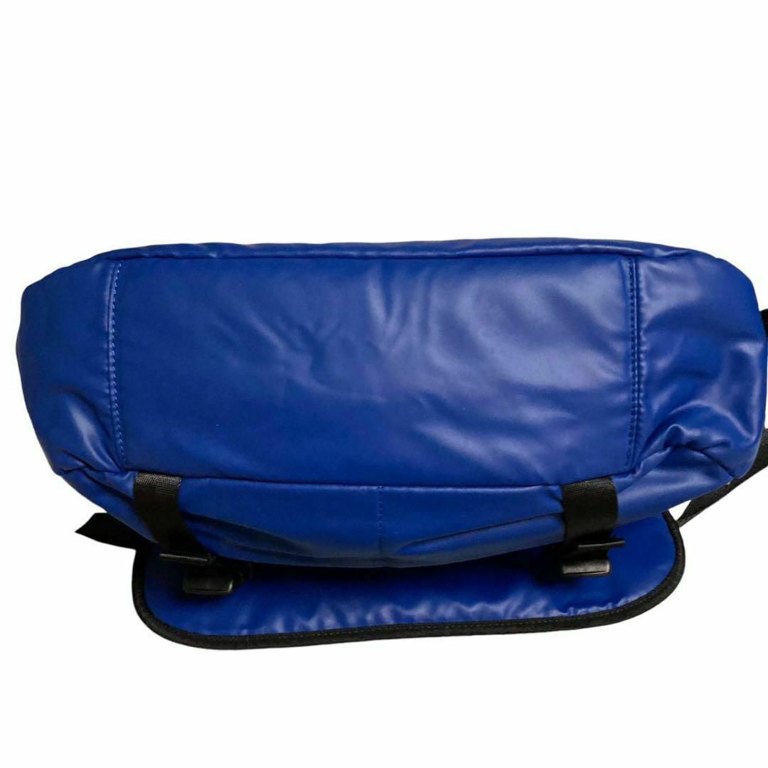 Diesel Men Messenger Bag Shoulder Nylon Blue Crossbody 35x11x45cm Luxury Stylish