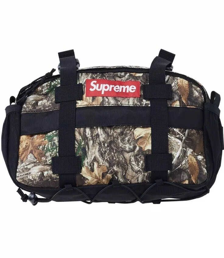 Supreme FW19 Waist Bag Real Tree Box Logo Bogo