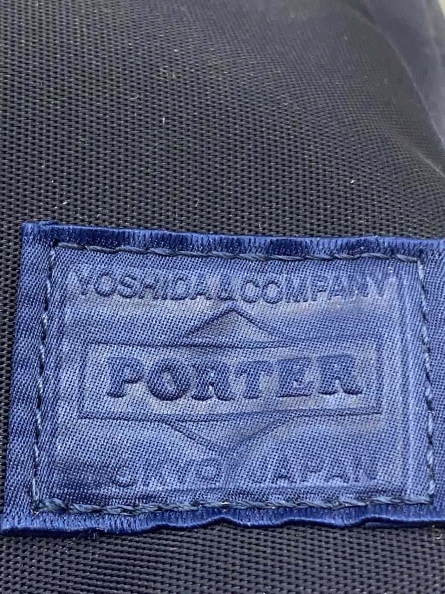 Authentic PORTER Navy Shoulder Bag 4cm Width 15cm Height 25cm Depth Excellent Co