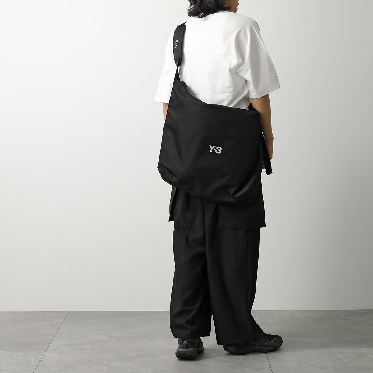 Y-3 Shoulder Bag Y-3 SACOCHE JW4711 Men’s Sacoche Logo Bag BLACK