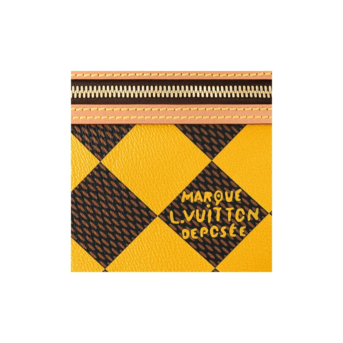 LOUIS VUITTON Chess Messenger Single Shoulder Crossbody Bag Men’s 9.4x3x9.4 in