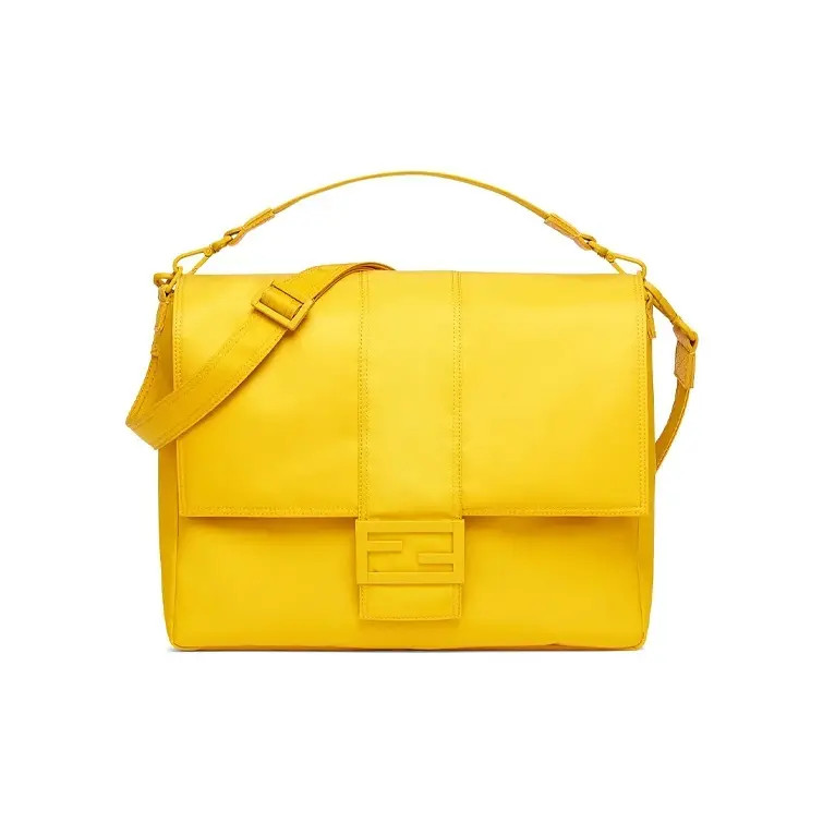 FENDI Baguette Single Shoulder Crossbody Bag Men’s 11.8×14.6×3.9 in