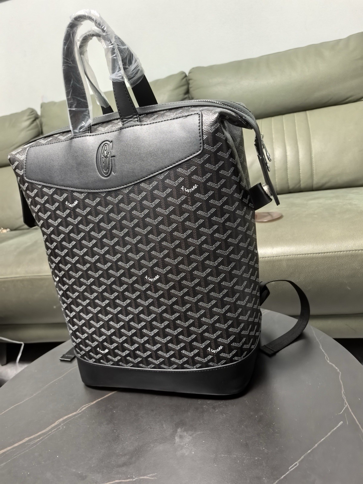 Goyard CISALPIN Backpack Jet Black