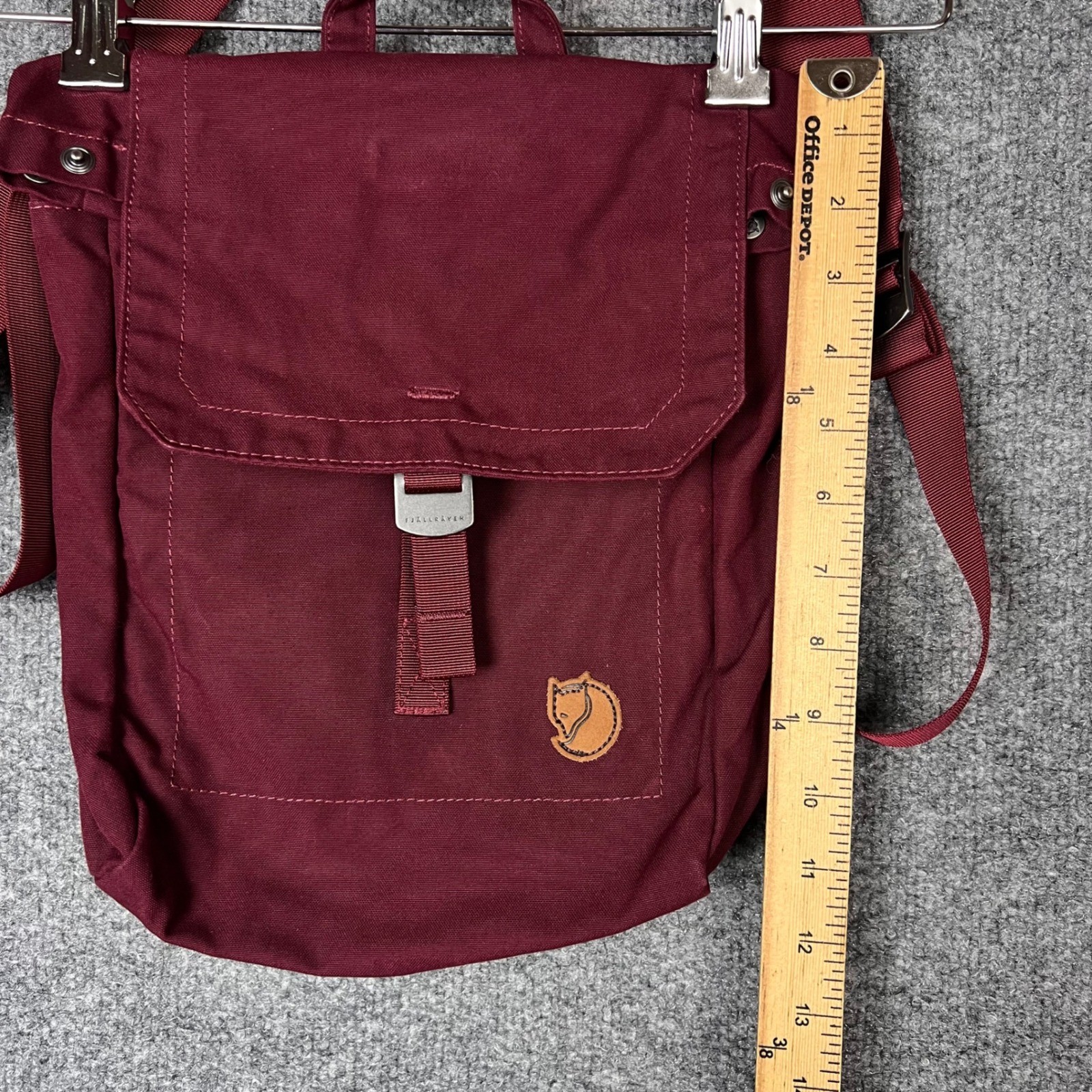 Fjallraven Foldsack No. 3 Shoulder Bag Small Burgundy