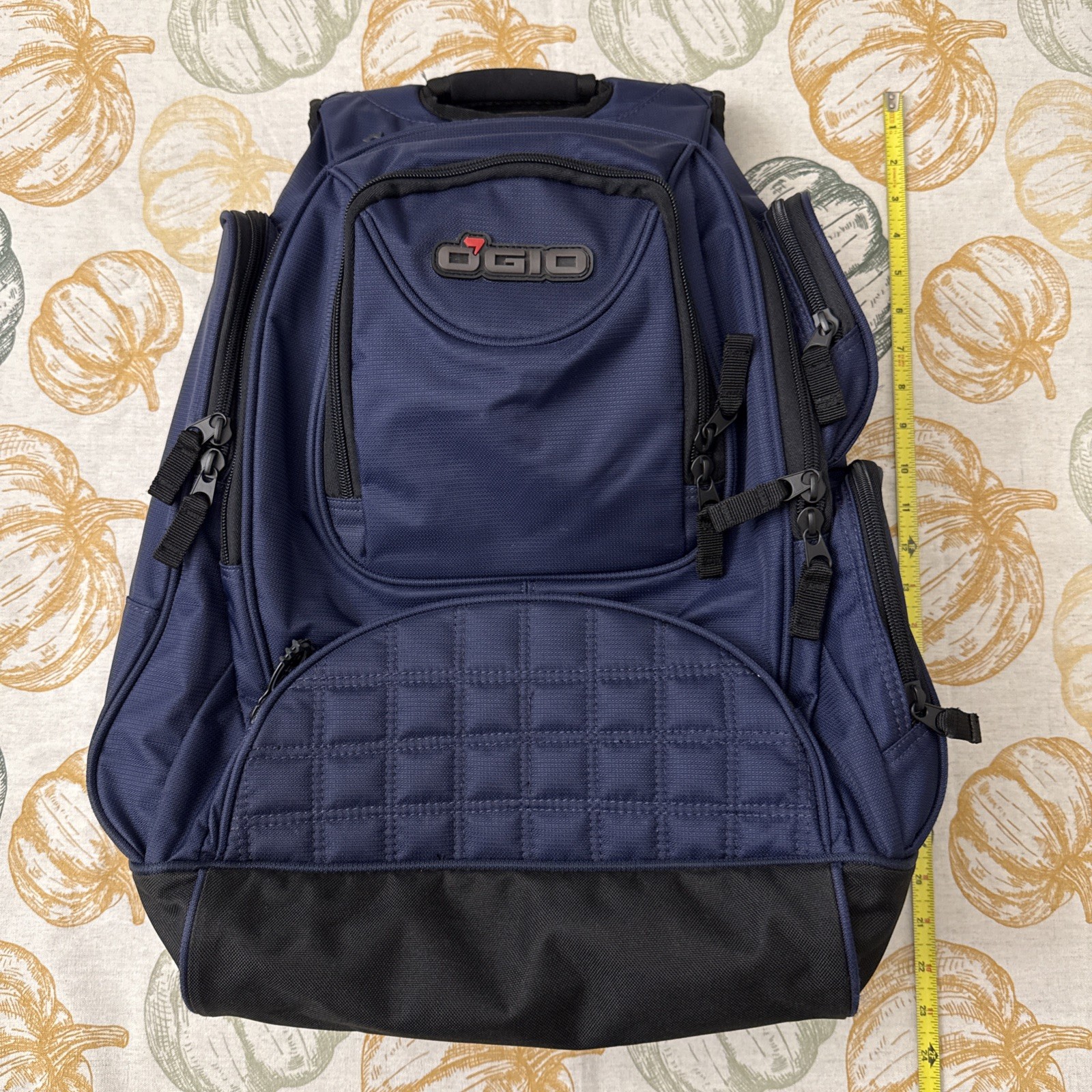 OGIO Metro Backpack Blue 16” Laptop Tech Bag Padded Compartments EUC