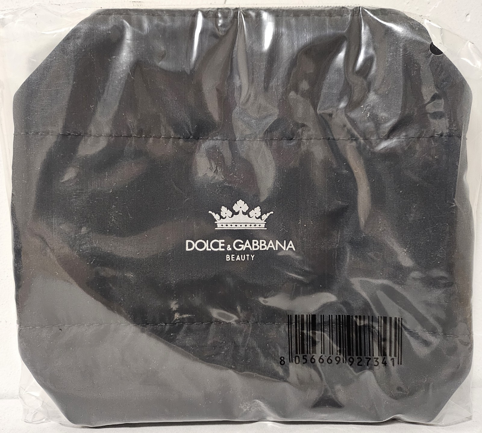 Dolce & Gabbana – Black Toiletry Bag Travel Pouch (Approx: 8″ X 5″ X 3″) – New